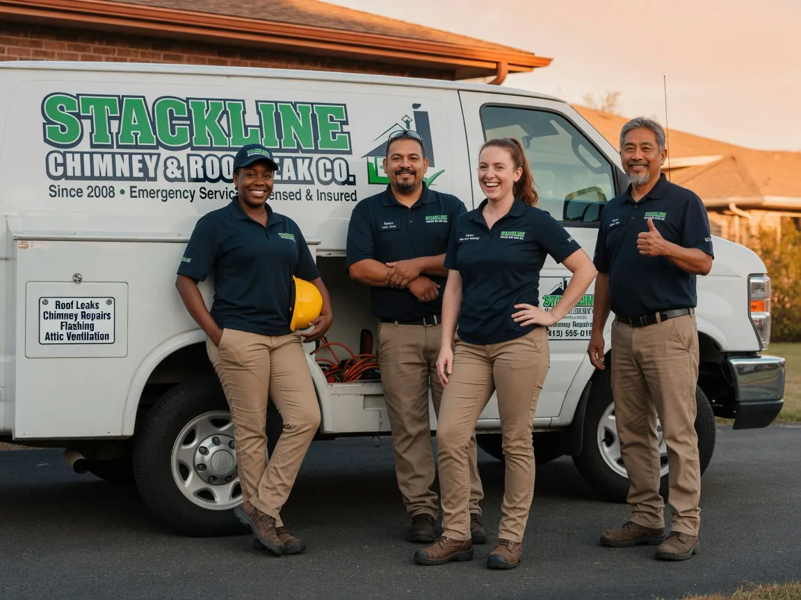 Chimney flashing repair company in Flushing, MI
